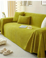 Luxurious Plush Sofa Cover Blanket