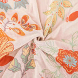 Rustic Boho Floral Reversible Blanket