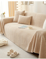 Luxurious Plush Sofa Cover Blanket