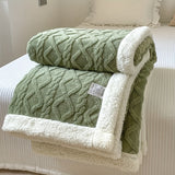 Snuggle Sherpa Throw Blanket
