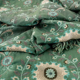 Mandala Boho Floral Cotton Blanket