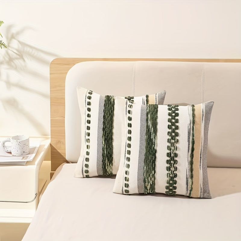 Luxurious Chenille Throw Pillow Cover