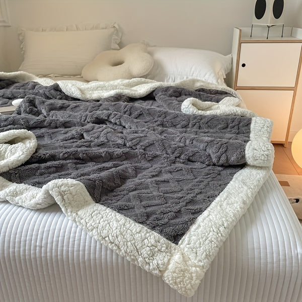 Snuggle Sherpa Throw Blanket